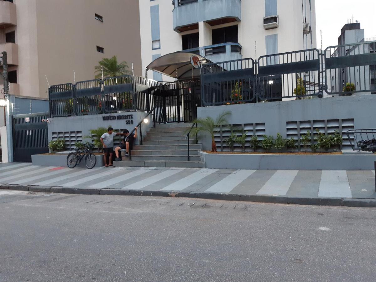 Apartamento Biarritz C/ Wi-Fi Guaruja Bagian luar foto